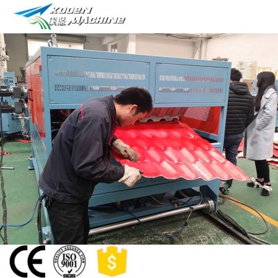 Pvc Plastic Glazed Tile Machinery Production Line Making Machine/pvc Pvc Corrugated Roofing Sheet Extrusion Line Extruder