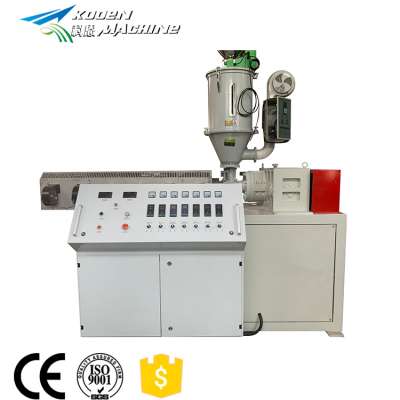 space saving PP melt-blown fabric Single screw plastic extruder production line/meltblown raw material